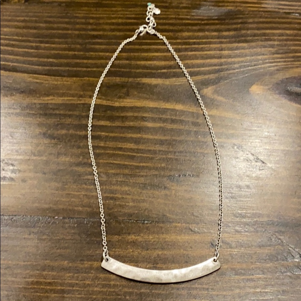Silver necklace